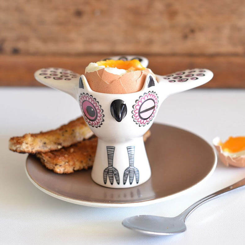 Hannah Turner Owl Egg Cup